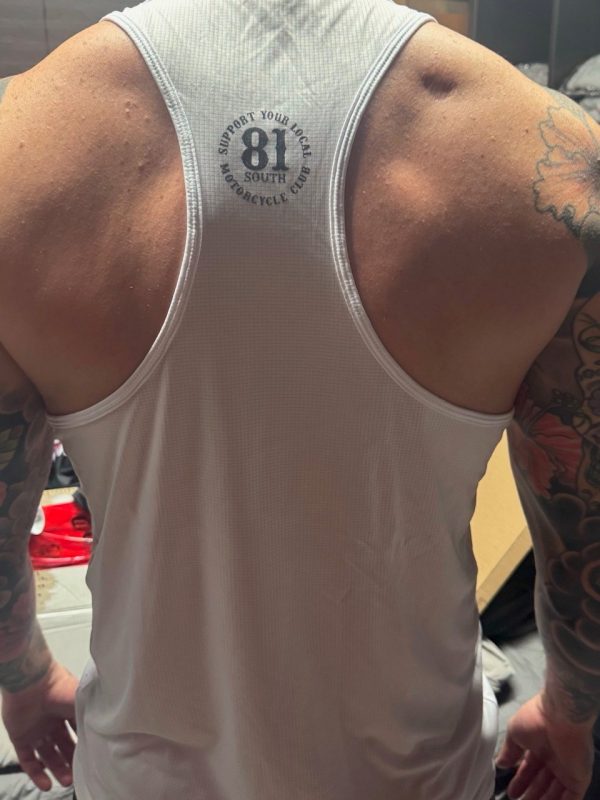 UNISEX TANK TOP SYL 81 WHITE - Image 3